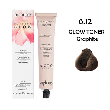 Omniplex blossom glow toner 100ml - 6.12 Shade ( Graphite)